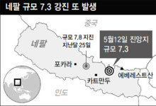 [속보] 네팔 또 ‘강진’ 강타…최소 36명 사망