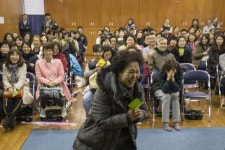 [포토] 공립유치원 당첨, 이렇게 기쁠 수가…