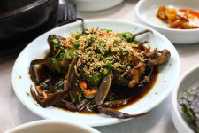 흩날리는 벚꽃 따라 맛집 문도 활짝