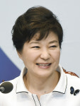 [포토] 박근혜 대통령의 시간은 거꾸로?
