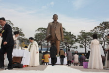 경북 구미 박정희 전 대통령 생가 추모관 방화로 전소