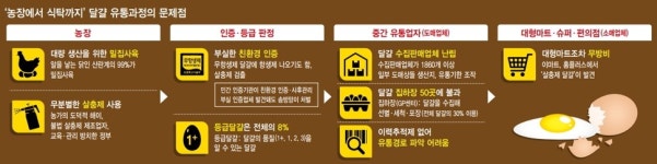 1명당 한해 240개 먹는데…농장서 식탁까지 ‘달걀 공포’ 