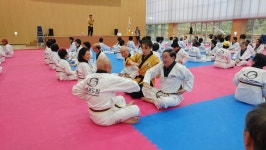  더위야 물렀거라…무주 태권도원서 얍! 