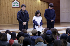  [포토] ‘공개 사과’ 고개 숙인 동탄 환희유치원 전 원장 