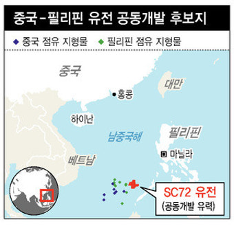 중-필리핀, 남중국해 자원 공동개발…미 포위 전략에 구멍