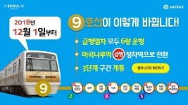  서울 9호선 ‘종합운동장~보훈병원’ 구간 1일 개통 