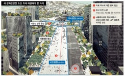  새 광화문광장 앞에 ‘3개의 큰산’ 