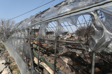  [포토] ‘아무것도 없어요…’ 잿더미된 피해 현장 