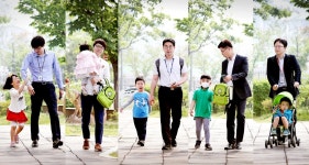  아빠가 아이랑 출근, 아이 아프면 조퇴…세종에 ‘라떼파파’가 있다 