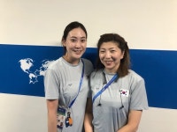  아티스틱 본선 이끈 요시다 감독과 김효미 코치 