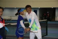 ‘환상의 짝꿍’ 박규철-문혜경, 세계소프트테니스 금메달