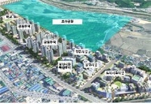 방치된 군부대 터가 120만㎡ 규모의 수변 신도시로 변신