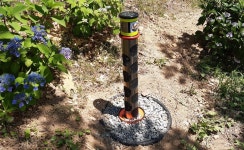 ‘쉬~’는 여기서…통영에 생긴 댕댕이 공중화장실