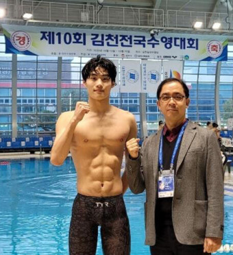 ‘17살’ 황선우, 박태환 넘어섰다…자유형 100m 한국 신기록 수립