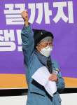 [만리재사진첩] 복직 희망 안고 청와대까지 ‘뚜벅뚜벅 400㎞’