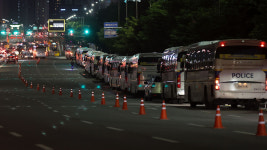 민주노총 1만명 노동자대회…정부, ‘차벽’ 세워 원천봉쇄 방침