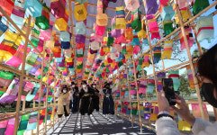 [포토] 경복궁에 놀러 온 팔도강산 예술작품