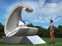 고성에 6·15공동선언 기념 조형물 설치