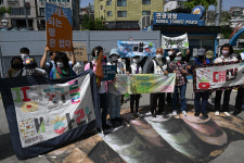 [포토] 용산에 불어라! 평화의 봄바람
