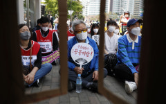 [만리재사진첩] 용산 집무실 향한 동자동 사람들의 외침