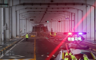 한강 수위 6.22m까지 올랐다…서울 잠수교 차량 전면통제
