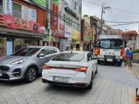 [현장] 사람보다 차가 우선…이런 곳이 ‘보행자 우선도로’랍니다