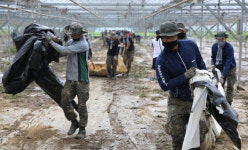 군 장병 6천명 경기 광주·양평서 ‘수해복구 작전 중’