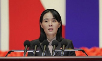 김여정 “미 주력탱크 불타 파철더미 될 것”…우크라 지원 규탄