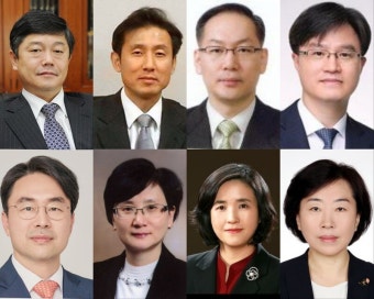 새 대법관 후보 8명으로 압축…판사 7명·교수 1명