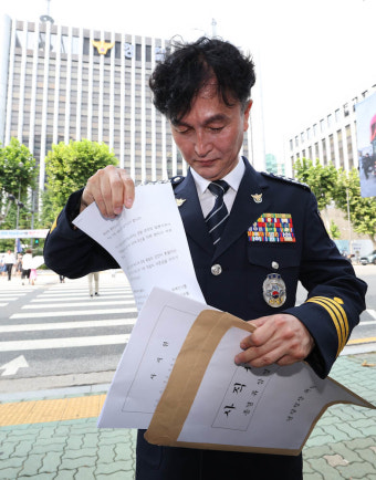 ‘총경 회의’ 주도한 류삼영 총경 “보복인사, 경찰 떠난다” [포토]