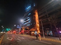 의정부 요양병원 입주 건물서 화재…인명 피해 없어