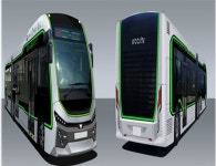 제주도에 지하철처럼 양쪽 문 열리는 노선버스 달린다