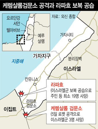 이스라엘, 라파흐 민간인 대피 요구…지상전 개시 눈앞