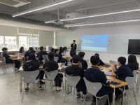 강동구, 동신중학교 학생들 대상 빅데이터 교육 진행