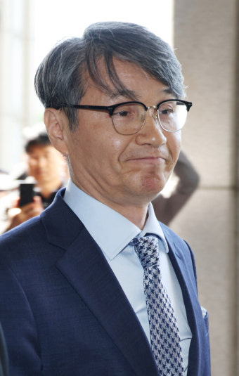 최재영 목사 검찰 출석…김건희 여사 명품백 수수 의혹 관련 [포토]