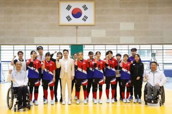 ‘D-100’ 2024 파리패럴림픽…금메달 5개 목표로 구슬땀
