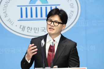 한동훈, 공수처 수사 종료 전엔 ‘채상병 특검법’ 발의 안 한다?