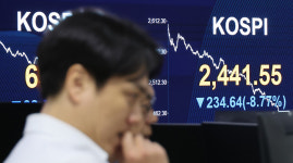 ‘증시 최악의 날’…코스피 234포인트 폭락, 역대 최대 낙폭