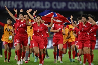 [포토] 북한, U-20 여자 월드컵 세 번째 우승 순간