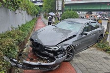 [단독] 경찰관 중상 입힌 한낮의 ‘빗길 만취운전’ 30대 체포