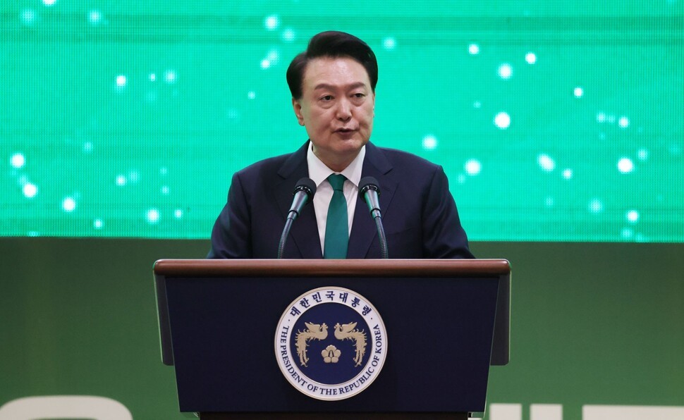 숙명여대 학생들, 윤석열 대통령 퇴진을 요구하는 2,626인 대학생 시국선언 진행