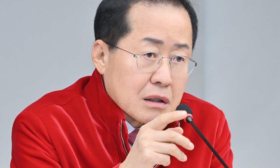 홍준표, 윤석열 탄핵 기각 시 대혼란 우려…정치적 내전 가능성도 경고