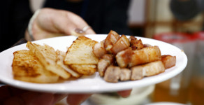 천마가 짜장을 만나 일냈네! 사각사각 씹히는 별미