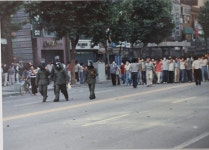 윤석열 체포 앞두고…87년 6월 항쟁의 성지 대전 중앙로를 걷다