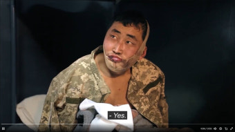 젤렌스키, 김정은에 포로 교환 제의…생포 북한군 3분 영상 공개
