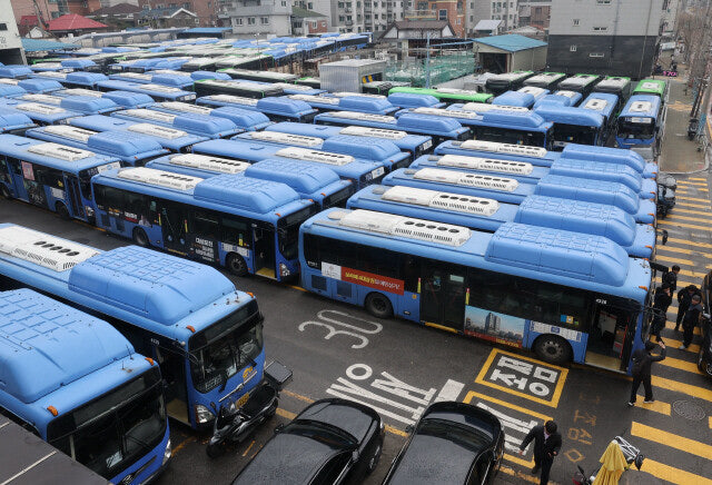 서울 시내 버스 노조파업