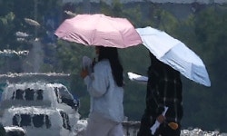 체감온도 10도 내려준다…40도 불더위 생존템은 양산