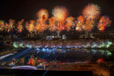 [포토] ‘킥복싱, 치어리딩’ 올림픽엔 없는 경기…제12회 월드게임 개막식