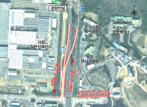 오산시, ‘옹벽 붕괴 사고’ 서부로 우회 임시 도로 5월 개통