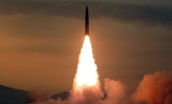 하루 2번 이례적…합참 “북한, 오후도 동해상 미사일 발사”